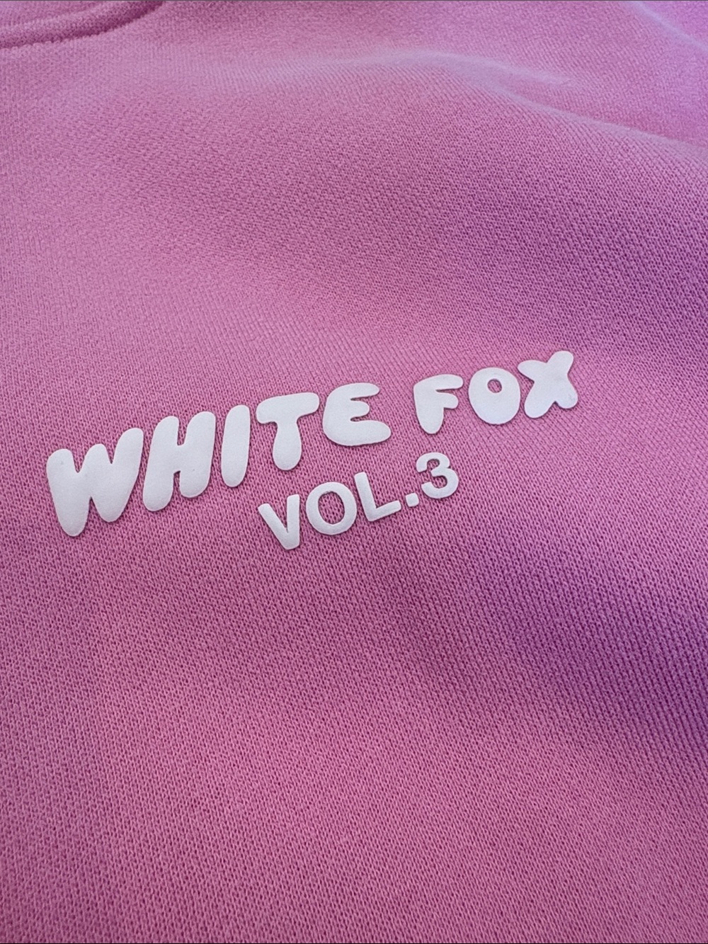 WHITE FOX Pink Hoodie- xxs/xs - Picture 2 of 7